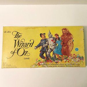 Vintage 1974 Wizard of Oz Board Game Cadaco Bilingual French Game Complete